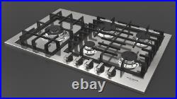 F4GK30S1 30 400 Series Largo Gas Cooktop, 4 Burners + Wok