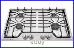 FRIGIDAIRE 30 Wide 4-Burner Gas Cooktop with 5K BTU Simmer, FFGC3026SS, NEW