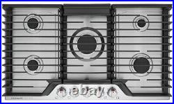 FRIGIDAIRE Gallery 36 W 5-Burner Gas Cooktop w Continuous Grates GCCG3648AS NEW