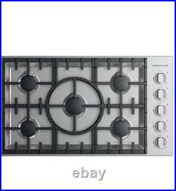 Fisher Paykel CDV2365HLN 36 Stainless Liquid Propane Gas Cooktop #85689 T2 HRT