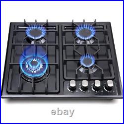 Forimo Gas Cooktop 22Inch, Built in Gas Cooktop 4 Burners