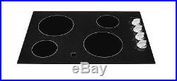 Frigidaire 30 30 inch Black Electric Smoothtop Cooktop FFEC3024LW