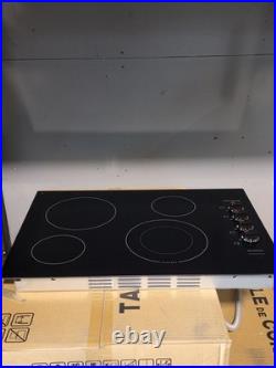 Frigidaire 30 Electric Cooktop FFEC3025UB Black Glass 4 Element Open Box