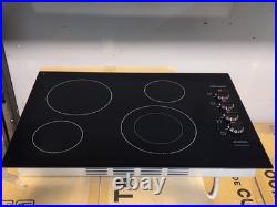 Frigidaire 30 Electric Cooktop FFEC3025UB Black Glass 4 Element Open Box