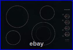 Frigidaire 30 Electric Smoothtop Style Cooktop 4 Elements FFEC3025UB Black