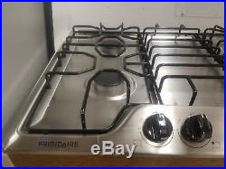Frigidaire 30 Stainless Steel 4 Burner Gas Cooktop FFGC3012TS LP KIT Included