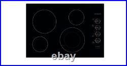 Frigidaire FFEC3025UB 30 in. Radiant Electric Cooktop in Black with 4 Elements
