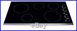 Frigidaire FFEC3624PS 36 Stainless Steel Trim 5 Burner Smooth Cooktop Brand New