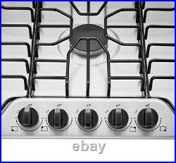 Frigidaire FFGC3612TS 36 Stainless Sealed 5 Burner Cooktop New LP kit included