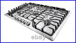 Frigidaire FFGC3626SS 36 Stainless Steel 5 Burner Gas Cooktop