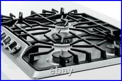 Frigidaire FGGC3047QS 30 Gas Cooktop with 450-18 000 BTU in Stainless Steel