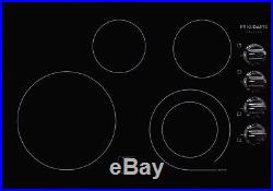 Frigidaire Gallery 30 Black Electric Smoothtop Cooktop FGEC3045KB