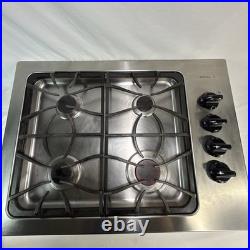 Frigidaire Gallery 30 Gas Stainless Steel Cooktop 4 Burn Cast Iron FFGC3025LSB