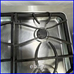 Frigidaire Gallery 30 Gas Stainless Steel Cooktop 4 Burn Cast Iron FFGC3025LSB