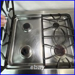 Frigidaire Gallery 30 Gas Stainless Steel Cooktop 4 Burn Cast Iron FFGC3025LSB