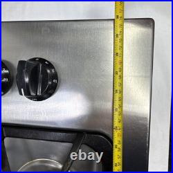 Frigidaire Gallery 30 Gas Stainless Steel Cooktop 4 Burn Cast Iron FFGC3025LSB