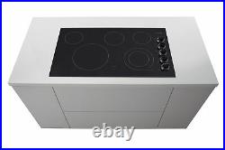Frigidaire Gallery 36 Black Electric Smoothtop 5 Element Cooktop FGEC3645KB
