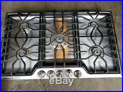 Frigidaire Gallery Stainless Steel 36 5 Burner Gas Cooktop FGGC3645QS