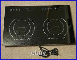 Fruto Cooktop Induction Double Burner Cook 1800w Model S2F2