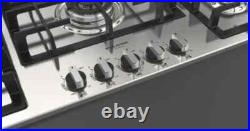 Fulgor F4GK36S1 36 Stainless 5 Burner Natural Gas Cooktop