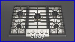 Fulgor Milano F6PGK305S2 30 Sofia Pro Gas Cooktop 5 Brass Burner Italy Free S&H