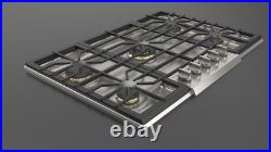 Fulgor Milano F6PGK305S2 30 Sofia Pro Gas Cooktop 5 Brass Burner Italy Free S&H