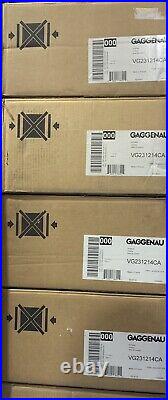GAGGENAU VARIO 200 (12) GASWOKDROPIN COOKTOP #VG231214CA FOR HOME, see pics