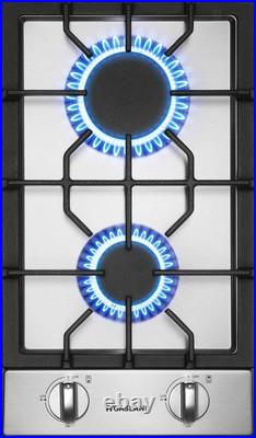 GASLAND 2 Burners Gas Cooktop 12 Inch GH30SF Drop-in Propane Stove Top LPG/NG