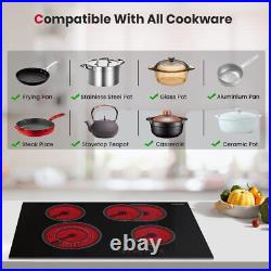 GASLAND 30 4 Burner Electric Cooktop Sensor Touch Control 240V Glass Stove Top GASLAND 30 4 Burner Electric Cooktop Sensor Touch Control 240V Glass Stove Top