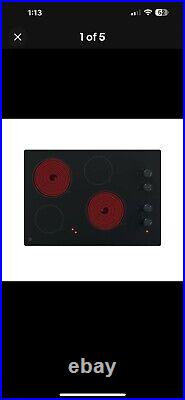 GE 30 Radiant Electric Cooktop Black, Model Number JP3030DJ1BB