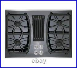 GE 30 inch Gas Downdraft Cooktop with 4 Burners PGP9830SRSS