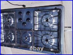 GE 36 Built-In Gas Cooktop 5 Burner JGP630SEKSS