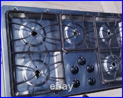 GE 36 Built-In Gas Cooktop 5 Burner JGP630SEKSS