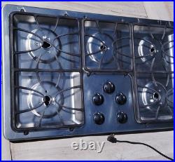 GE 36 Built-In Gas Cooktop 5 Burner JGP630SEKSS