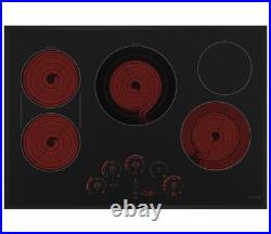 GE Cafe 30 W 5-Element Flat Electric Cooktop with Bridge Elements CEP90301NBB NEW