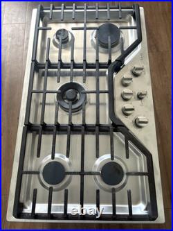GE Cafe 36 in. Gas Cooktop in Stainless Steel 5 Burners With Griddle CGP95362M1S1