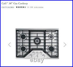 GE Cafe CGP70302NS1 30 Stainless 5 Burner Natural Gas Cooktop NOB #140140