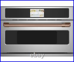 GE Cafe Professional Stainless Steel Kitchen Package Brushed Copper Handles