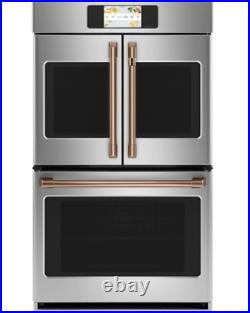GE Cafe Professional Stainless Steel Kitchen Package Brushed Copper Handles