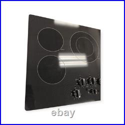 GE JEP5030DTBB 30 in. 5 Burner Elements Radiant Electric Cooktop in Black