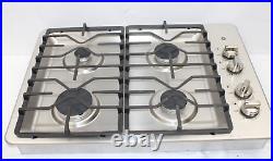 GE JGP3030SLSS 30 Built-In Gas Cooktop with 4 Burners in Stainless Steel