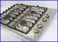 GE JGP3030SLSS 30 Built-In Gas Cooktop with 4 Burners in Stainless Steel