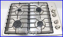 GE JGP3030SLSS 30 Built-In Gas Cooktop with 4 Burners in Stainless Steel