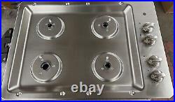 GE JGP3030SLSS 30 Inch Gas Cooktop with 4 Sealed Burners