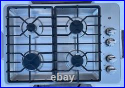 GE JGP3030SLSS 30 Inch Gas Cooktop with 4 Sealed Burners, stainless steel