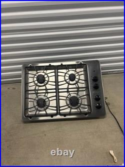 GE JGP330SEK2SS 30 Built-In Gas Cooktop Stainless Steel 4-Burner