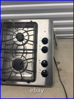 GE JGP330SEK2SS 30 Built-In Gas Cooktop Stainless Steel 4-Burner