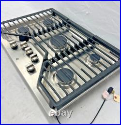 GE JGP5030SLSS 30 Built-In Gas Cooktop with 5 Sealed Burners in Stainless Steel