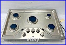 GE JGP5030SLSS 30 Built-In Gas Cooktop with 5 Sealed Burners in Stainless Steel