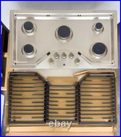 GE JGP5036SLSS 36 Built-In Gas Cooktop with 5 Sealed Burners Stainless Steel